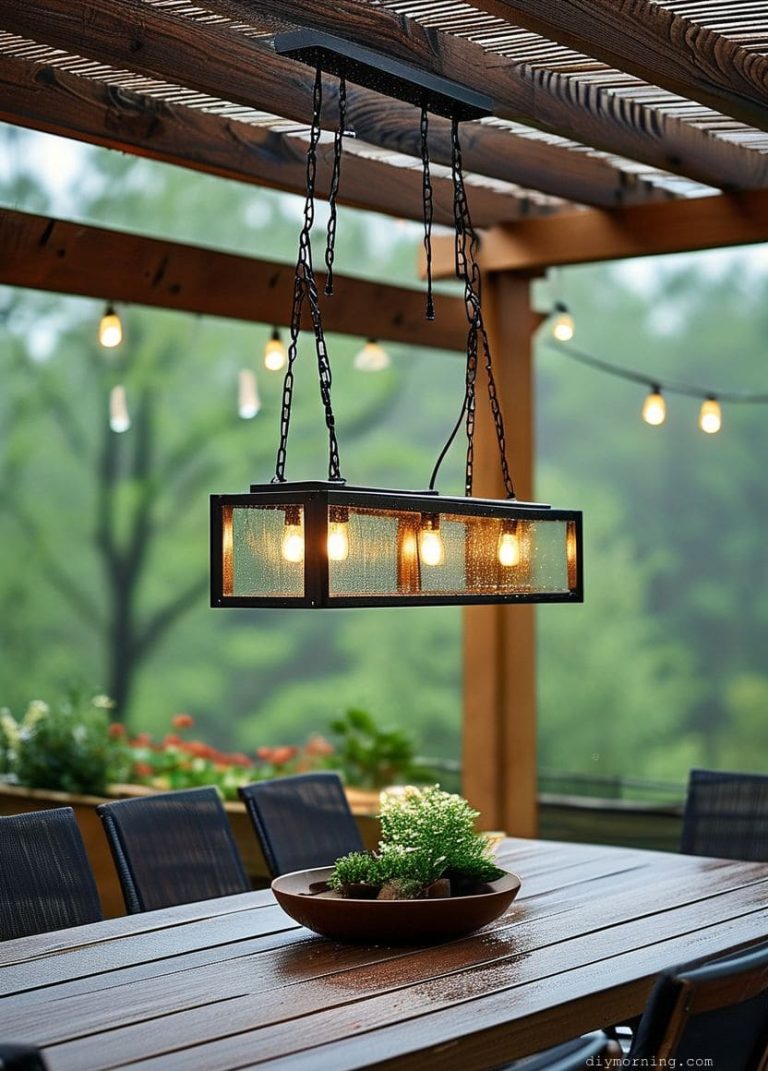 Beautiful view of Exposed Pipe Lighting Fixtures Ideas For Exterior Use