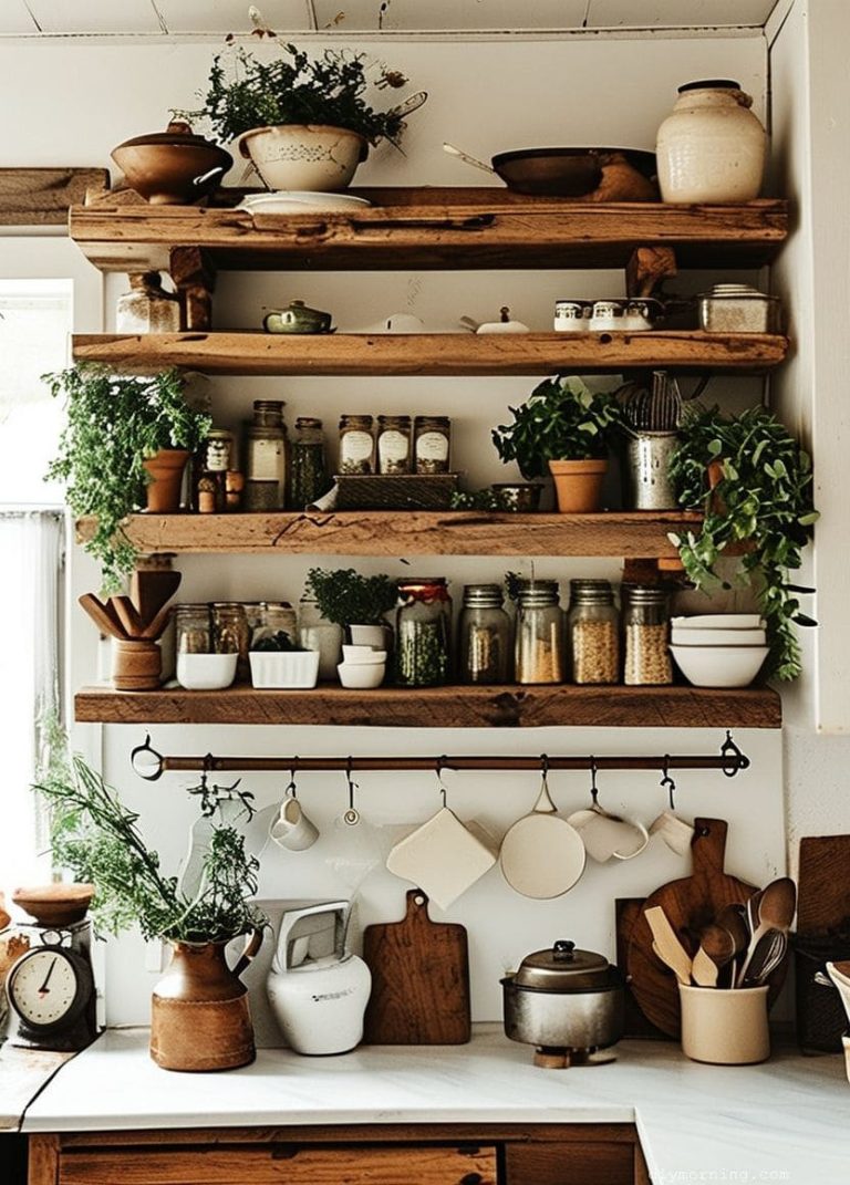 Photo inspiration: Reclaimed Wood Shelves 50 Stunning Ideas For Eco Friendly Home Photo Inspiration