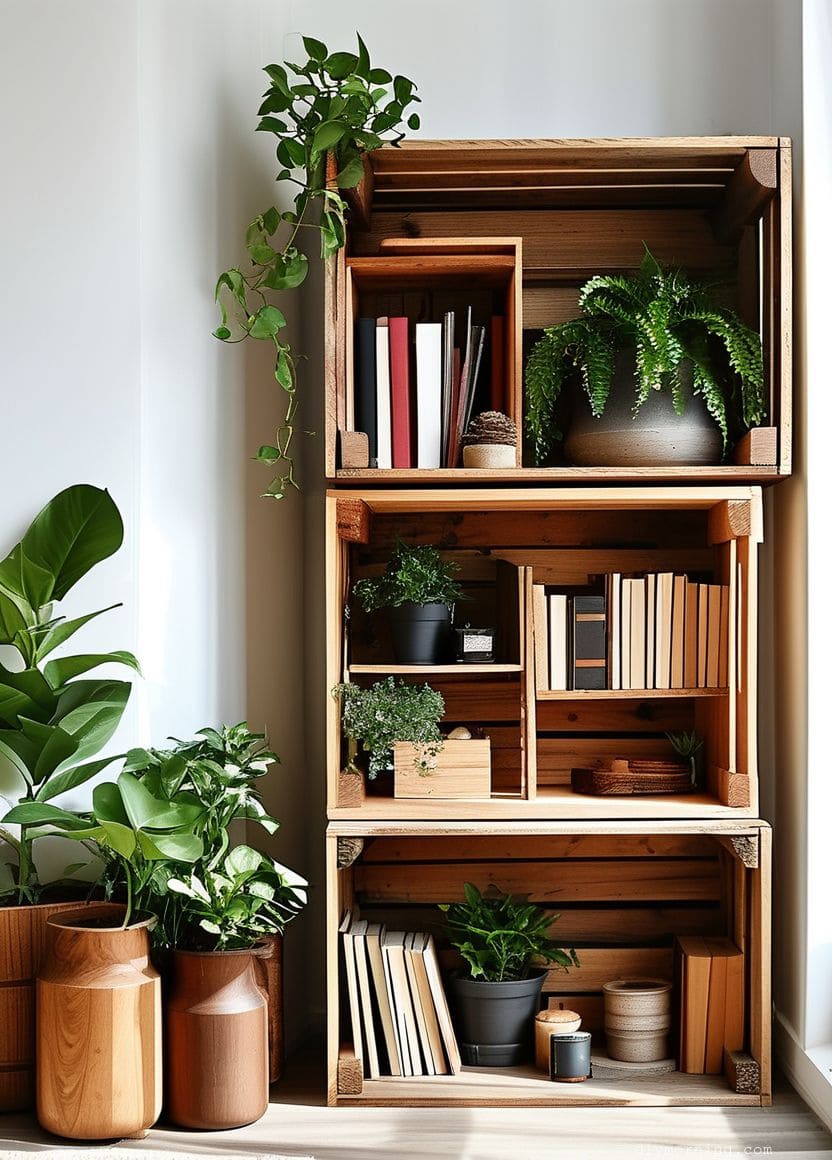 View of 10 Upcycled Living Room Decor Ideas to Refresh Your Space Sustainably ...