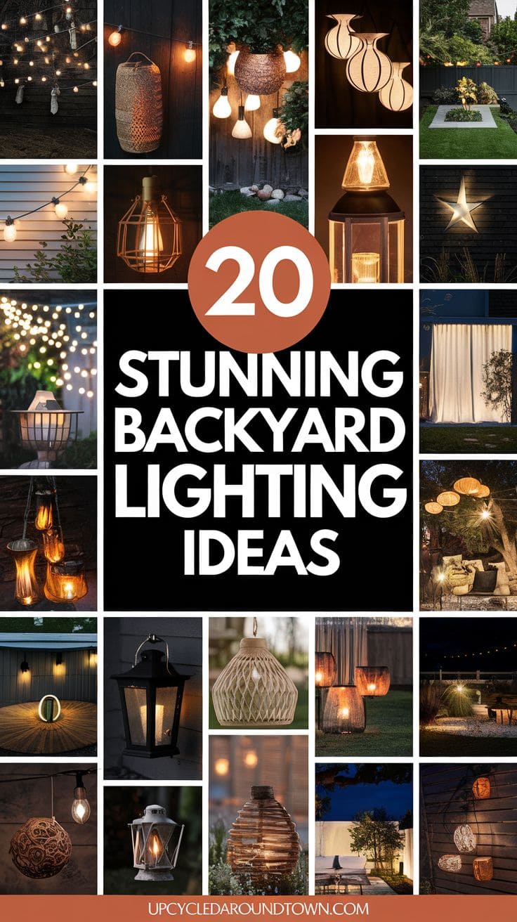 20 Stunning Backyard Lighting Ideas to Transform Your Outdoor Space ...