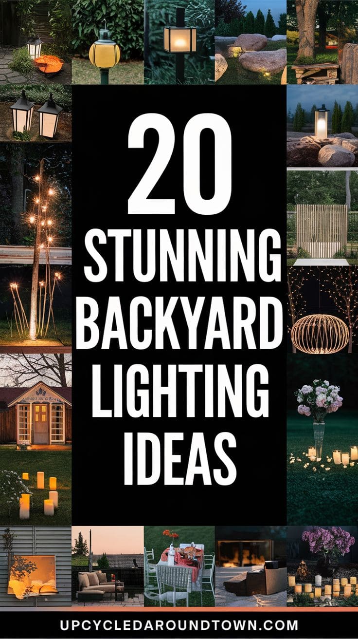 20 Stunning Backyard Lighting Ideas to Transform Your Outdoor Space ...