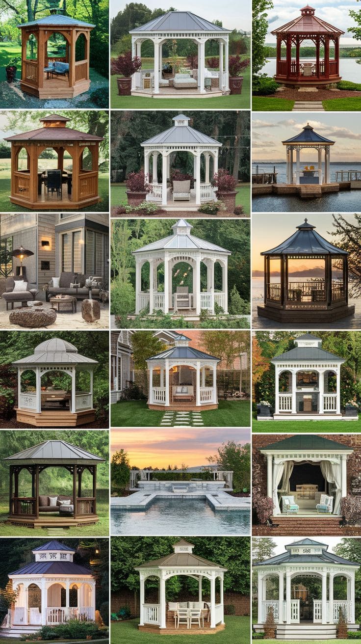 20 Stunning Backyard Gazebo Ideas to Enhance Your Outdoor Space ...
