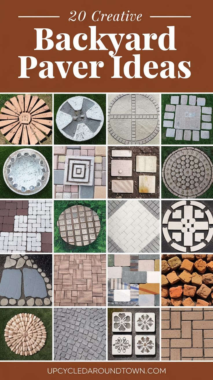 20 Creative Backyard Paver Ideas for a Stunning Outdoor Space ...