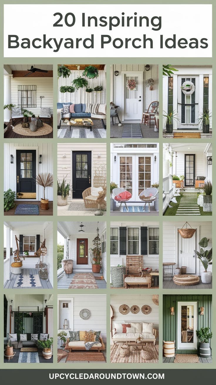 20 Inspiring Backyard Porch Ideas for Ultimate Outdoor Relaxation ...