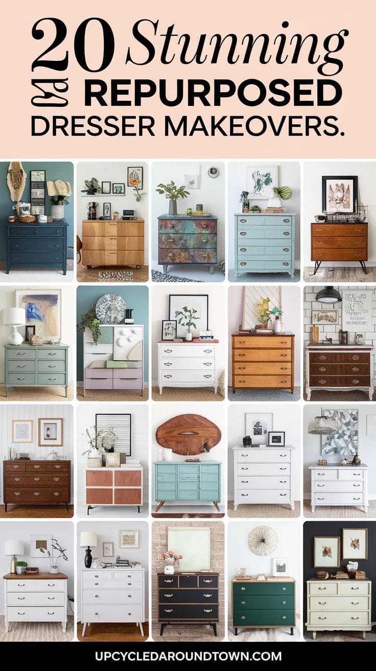 15 Quirky TV Stand Ideas That Will Transform Your Living Space - Upcycled Furniture Makeovers For A Minimalist Style